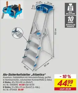toom Baumarkt Alu-Sicherheitsleiter "Atlantica" Angebot
