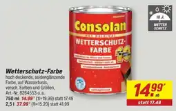 toom Baumarkt Consolan WetterSchutz-Farbe Angebot
