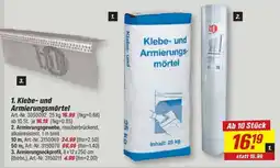 toom Baumarkt Klebe- und Armierungsmörtel Angebot