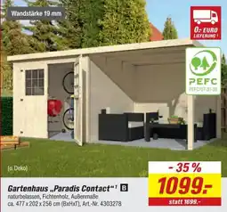 toom Baumarkt Gartenhaus „Paradis Contact“ B Angebot