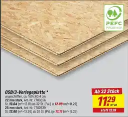 toom Baumarkt OSB/3-Verlegeplatte Angebot