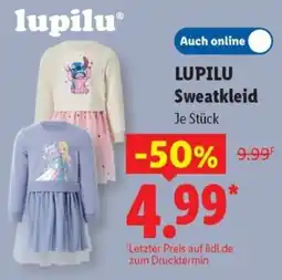 Lidl LUPILU Sweatkleid Angebot