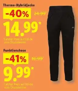Lidl Funktionshose Angebot