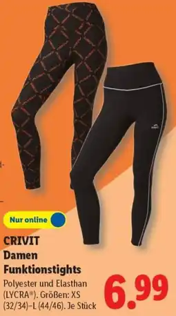 Lidl CRIVIT Damen Funktionstights Angebot