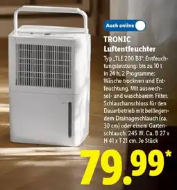 Lidl TRONIC Luftentfeuchter Angebot