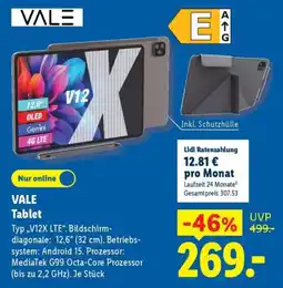 Lidl VALE Tablet Angebot