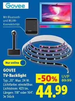 Lidl GOVEE TV-Backlight Angebot