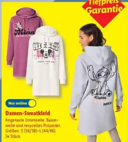Lidl Damen-Sweatkleid Angebot