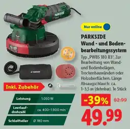 Lidl PARKSIDE Wand- und Bodenbearbeitungssystem Angebot