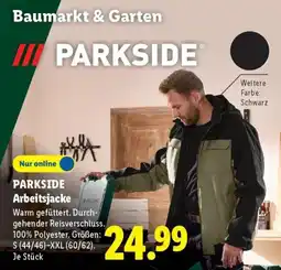 Lidl PARKSIDE Arbeitsjacke Angebot