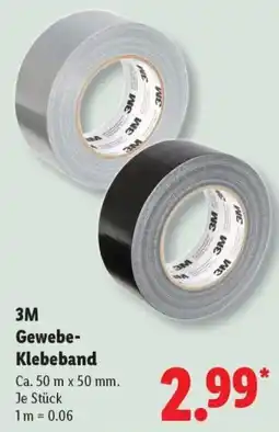 Lidl 3M Gewebe-Klebeband Angebot