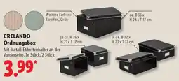 Lidl CRELANDO Ordnungsbox Angebot