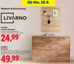 Lidl LIVARNO Variables Wandregal Angebot