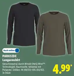 Lidl PARKSIDE Langarmshirt Angebot