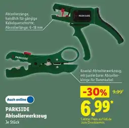 Lidl PARKSIDE Abisolierwerkzeug Angebot