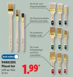 Lidl PARKSIDE Pinsel-Set Angebot