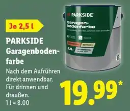 Lidl PARKSIDE Garagenbodenfarbe Angebot