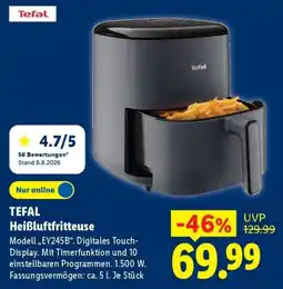 Lidl TEFAL Heißluftfritteuse Angebot