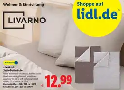 Lidl LIVARNO Satin-Bettwäsche Angebot