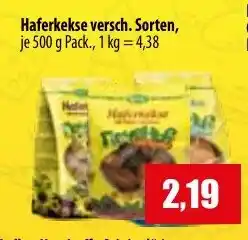 Mix Markt Haferkekse versch. Sorten Angebot