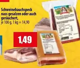 Mix Markt Schweinebauchspeck Angebot