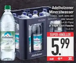 E-Center Adelholzener Mineralwasser Angebot