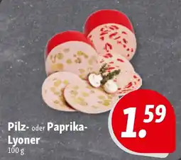 Nah & Frisch Pilz- oder Paprika-Lyoner Angebot