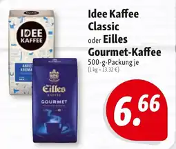 Nah & Frisch Idee Kaffee Classic oder Eilles Gourmet-Kaffee Angebot