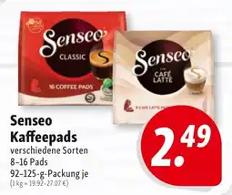 Nah & Frisch Senseo Kaffeepads Angebot