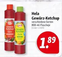 Nah & Frisch Hela Gewürz-Ketchup Angebot