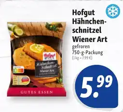 Nah & Frisch Hofgut Hähnchenschnitzel Wiener Art Angebot