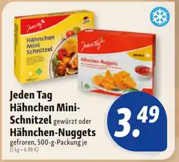 Nah & Frisch Jeden Tag Hähnchen Mini-Schnitzel oder Hähnchen-Nuggets Angebot
