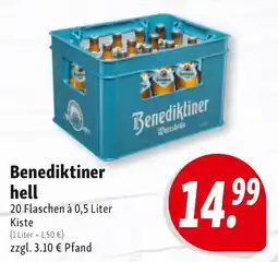 Nah & Frisch Benediktiner hell Angebot