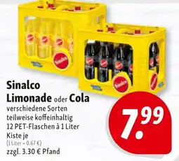 Nah & Frisch Sinalco Limonade oder Cola Angebot