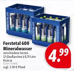 Nah & Frisch Forstetal 600 Mineralwasser Angebot