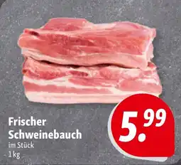 Nah & Frisch Frischer Schweinebauch Angebot