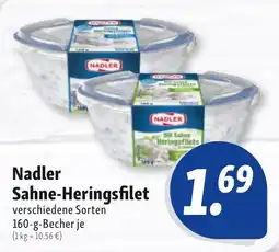 Nah & Frisch Nadler Sahne-Heringsfilet Angebot