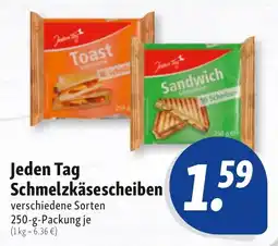 Nah & Frisch Jeden Tag Schmelzkäsescheiben Angebot