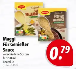 Nah & Frisch Maggi Für Genießer Sauce Angebot