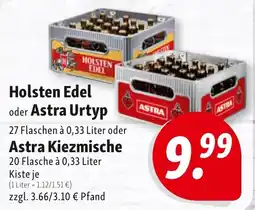 Nah & Frisch Holsten Edel oder Astra Urtyp Angebot