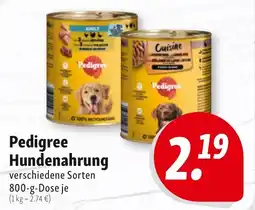 Nah & Frisch Pedigree Hundenahrung Angebot