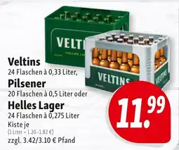 Nah & Frisch Veltins Pilsener Helles Lager Angebot