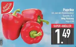 E-Center GUTS GÜNSTIG Paprika Angebot