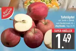 E-Center GUT& GUNSTIG Tafeläpfel Angebot