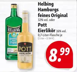 Nah & Frisch Helbing Hamburgs feines Original oder Pott Eierlikör Angebot