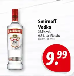 Nah & Frisch Smirnoff Vodka Angebot