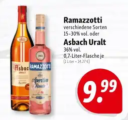 Nah & Frisch Ramazzotti Asbach Uralt Angebot