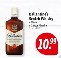 Nah & Frisch Ballantine's Scotch Whisky Angebot