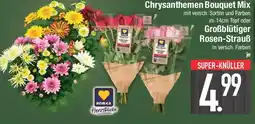 E-Center Chrysanthemen Bouquet Mix oder Großblütiger Rosen-Strauß Angebot