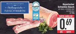 E-Center Bayerischer Schweine-Bauch Angebot